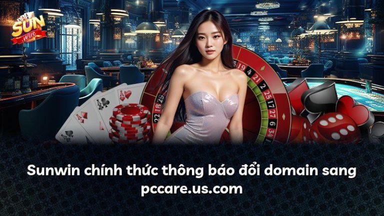 Sunwin chính thức thông báo đổi domain sang pccare.us.com